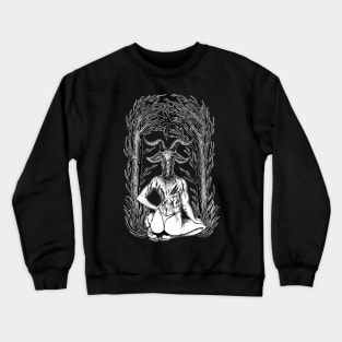 The Witching Hour Pagan Gothic Ritual Crewneck Sweatshirt